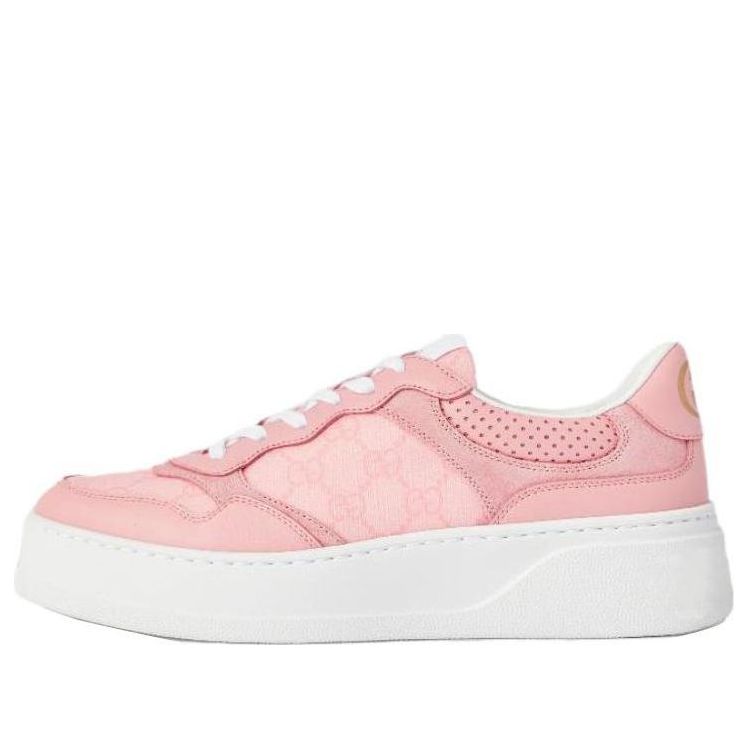 (WMNS) Gucci GG sneaker Supreme 'Pink White' 700775-AAB3I-5863 #