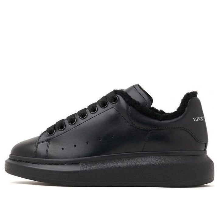 Alexander McQueen Oversized Sneakers 'Triple Black' 604228WHBN61000 #