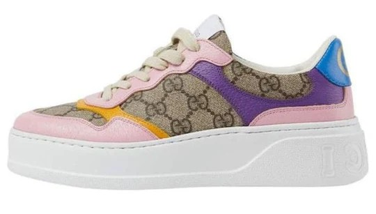 Gucci sneaker ' Beigen Monogram.